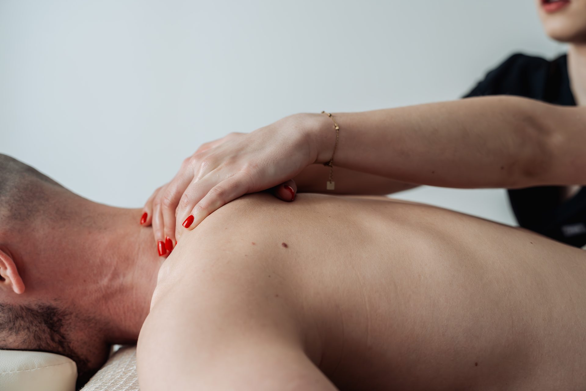 Séance de kinésithérapie